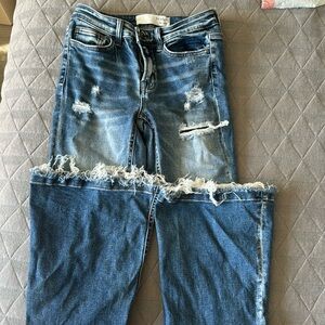 Size 25 flare jeans. Brand bridge by gly from buckle